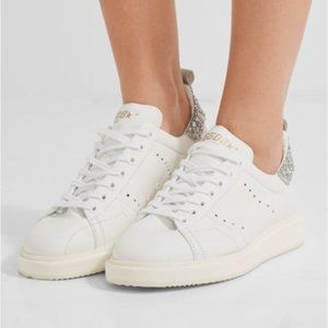 Golden Goose Starter Glitter Low Top Sneakers